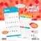 BrownTrout; Large Print | 2027 12 x 24 Inch (Hanging) Monthly Square Wall Calendar | Matte Paper | Plastic-Free; Category:Wall Calendars; Image:3